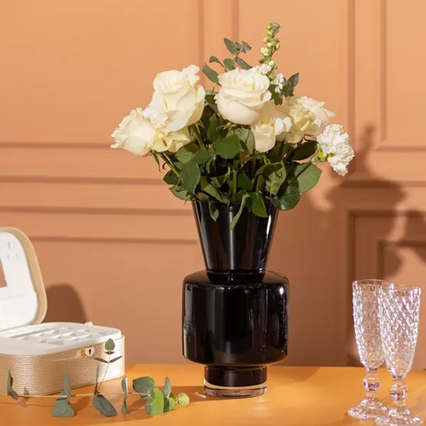 Фото - Ваза Flower Season Хайтек 31 см черный (HP-10-33)